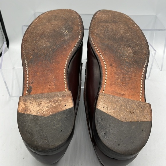 Sebago Loafers Men's 11 C Cordovan Leather Tasseled Casual - Picture 7 of 8